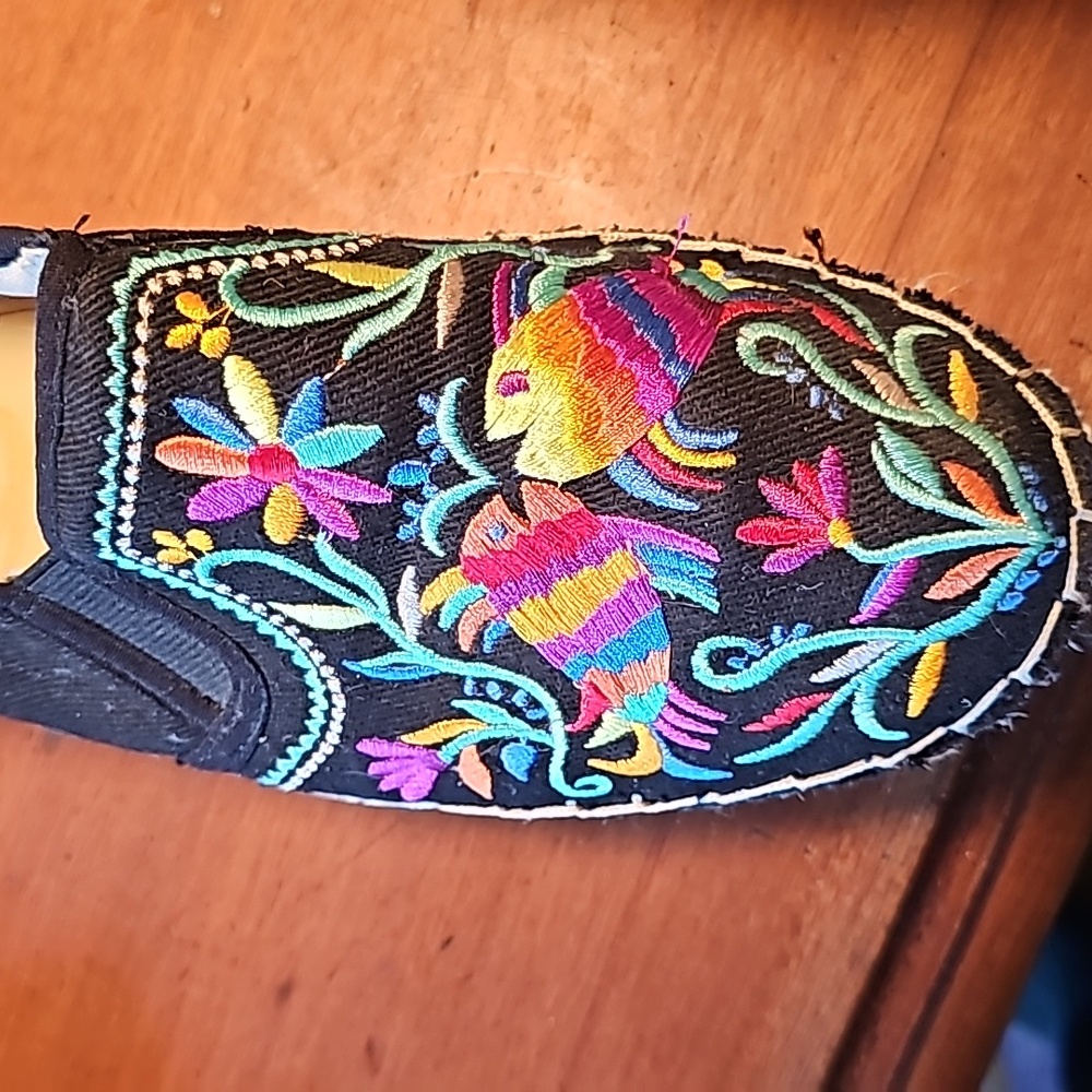 Sam Edelman embroidered fishy espardrilles 10B - Picture 4 of 6